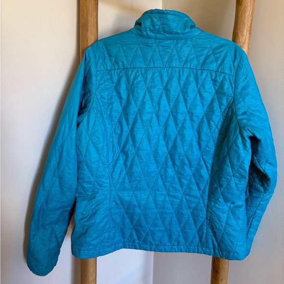 Patagonia Teal Quilted Nano Puff Jacket / L - Picture 2 of 4